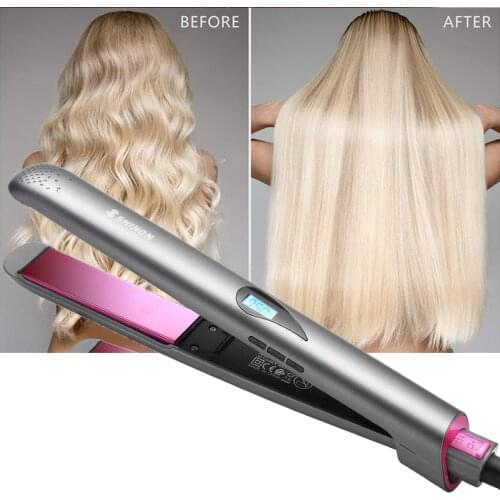 Hair Curling Irons Flat Iron Care Curler Ceramic Coating Fast Heating Beauty Styling Tool 2 in 1 Professional Hair Straightener