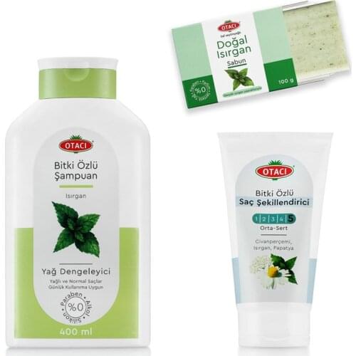 Otacı Oily Hair Special Male Set