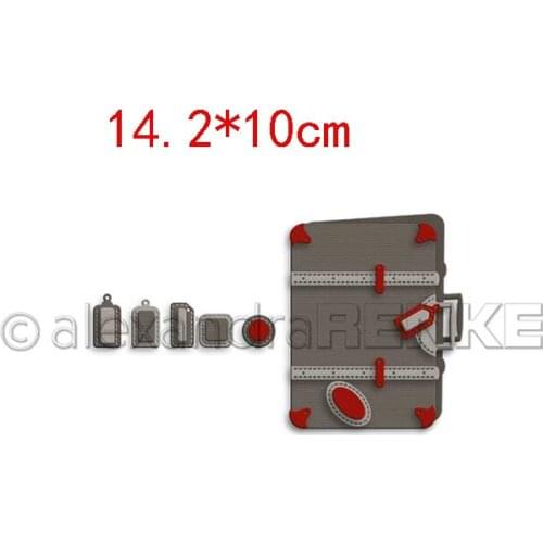 CH 2021 New Arrival Notebook Stencil Metal Cutting Dies For Scrapbooking Practice Hands-on DIY Album Card Handmade Tools