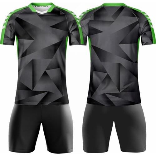 2021 Summer Soccer Jerseys Football Uniform Sublimation Print Maker Camiseta Futbol Breathable Mens Football Clothes Sports Sui