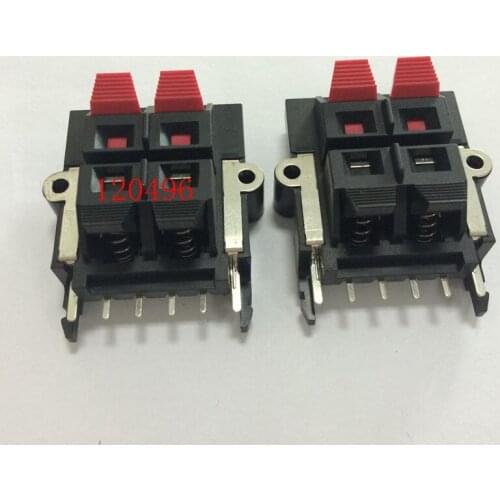 4-bit audio quick wiring aging test clip square outer terminal block