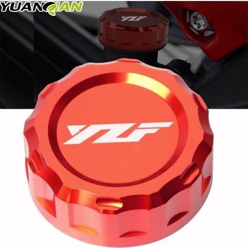 For YAMAHA YZF R1 R3 R6 R15 R25 R125 R 2006-2016 2015 CNC Motorcycle Rear Brake Fluid Reservoir Oil Cup Cap Cylinder Cup Cover