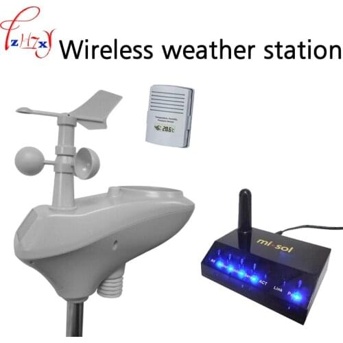 Wireless Weather Station Wireless Transmission Data Upload Data Storage, Outdoor Sensor + Indoor Sensor Weather Station 1PC