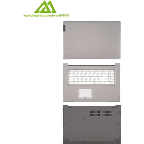 Original New Laptop LCD Back Case/Palmrest Case/Bottom Case For Lenovo IdeaPad L340-17 L340-17IWL AP1B300110 FG740 Cover Silver
