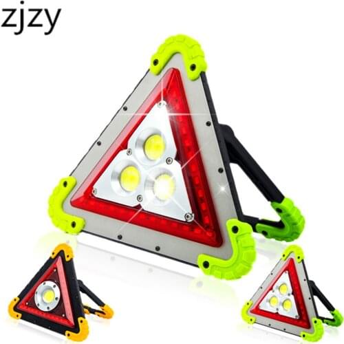 COB LED Work Light Rechargeable Portable Waterproof LED Flood Lights for Outdoor Camping Hiking Emergency Car Repairing Job Site