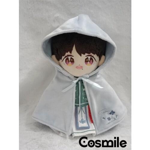 Cosmile The Untamed star Xiao Zhan plush Doll Cotton with clothes Han Fu Toy stuffed Creative Limited Cute cos Xmas Gift new C
