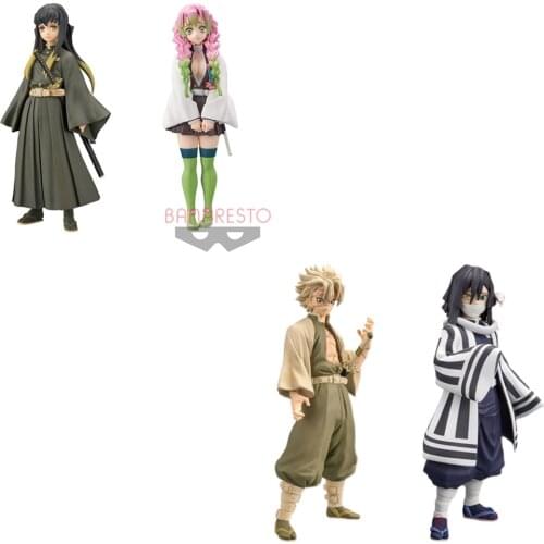 Cuteanime 100% Original Banpresto Demon Slayer Kanroji Mitsuri Tokitou Muichir Figure PVC Action Model Toys Anime Figure