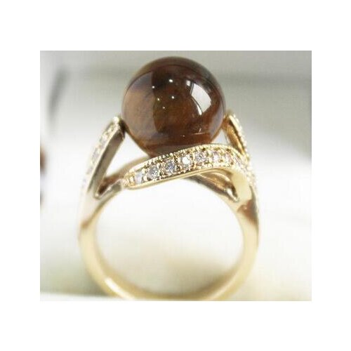 DAYOUHUI Rings With Crystals