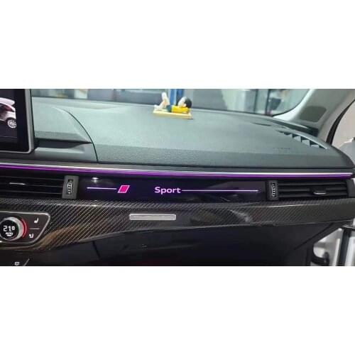 For Audi A4 S4 A5 S5 B9 Synchronize original atmosphere light neon interior door ambient light decorative neon galaxy projector