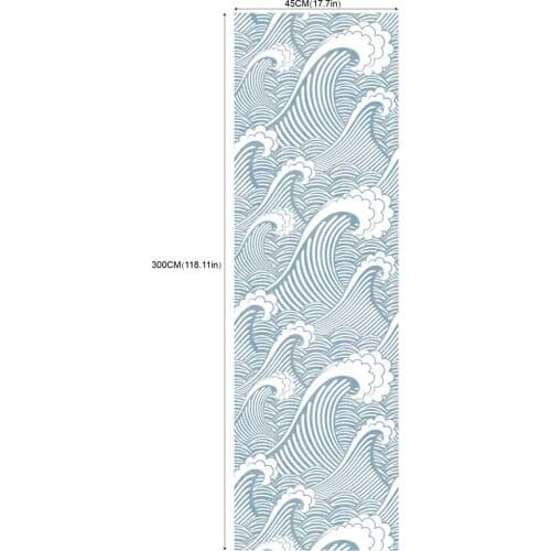 2020 Hot Sell Sea Wave Self-Adhesive Wallpapers with Waterproof Wearproof Design for Room Decoration and Renovation
