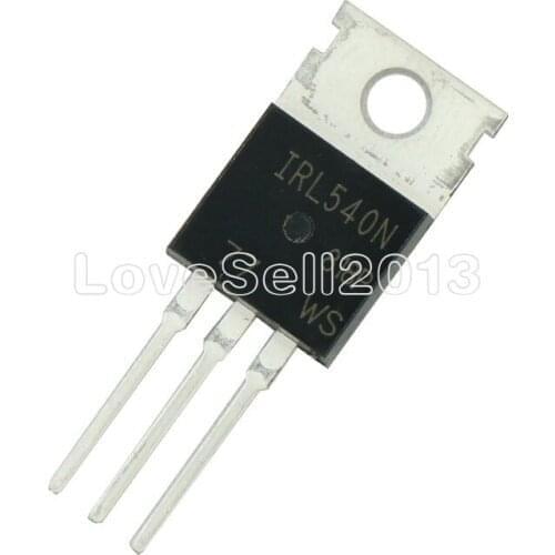 2pcs IRL540NPBF TO-220 IRL540 TO220 IRL540PBF IRL540N MOS pipe N-channel 100V 36A