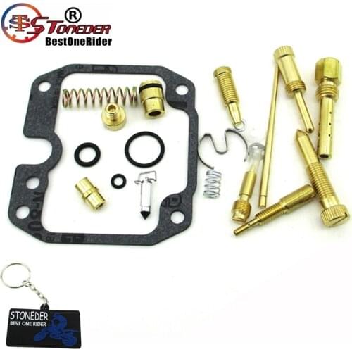 STONEDER Complete Set Carburetor Rebuild Repair Kit For 2003-2006 Kawasaki KLF250 Bayou