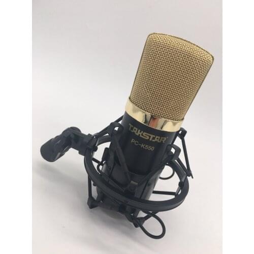 Takstar PC-K550 Side-address Microphone Professional recording mic for Internet karaoke,PC recording,audio processing,studio