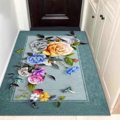Floor Mat Door 2020 Bathroom Entrance Door Non-Slip Mat 3D Floor Mat Household Creative Three-Dimensional Balcony
