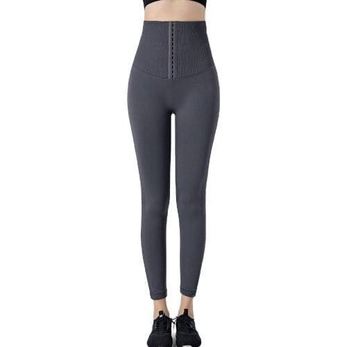 Nylon knitted yoga pants with high waist and buttocks high waist sweatpants women women exercise pants