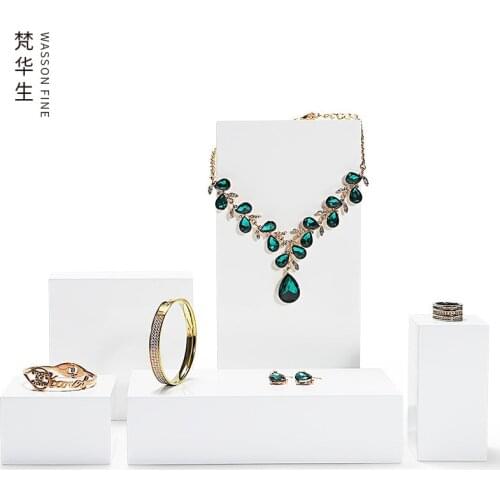 Jewelry display shelf photography ornaments earrings necklace ring storage rack jewelry display props