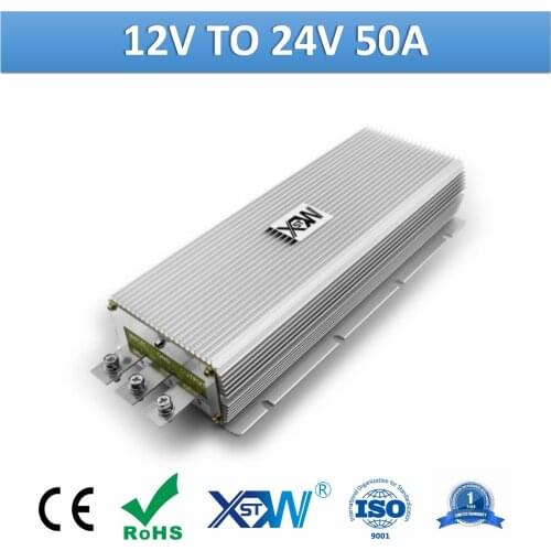 XWST Non Isolated DC to DC 12v to 24v 50A Step Up Boost 1200W Switching High Power Supply Converter 24vdc Voltage Regulator
