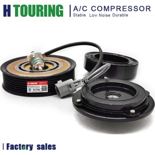 Denso 10S17C A/C AC Compressor Clutch 7PK For Toyota Land Cruiser J12 2002-2009 88310-6A140 88320-6A080 88410-35400 DCP50085 7PK