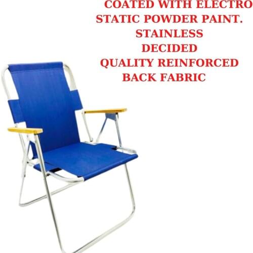 Folding Garden Chair. Garden, Beach, Picnic, Outdoor, Wood Arm rests
