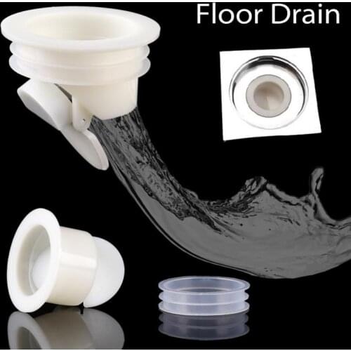 Anti Odor Stopper Floor Siphon Drain One Way Valve Shower Drainer Drain Strainer Seal Cover Sewer Kitchen Bathroom Accessories