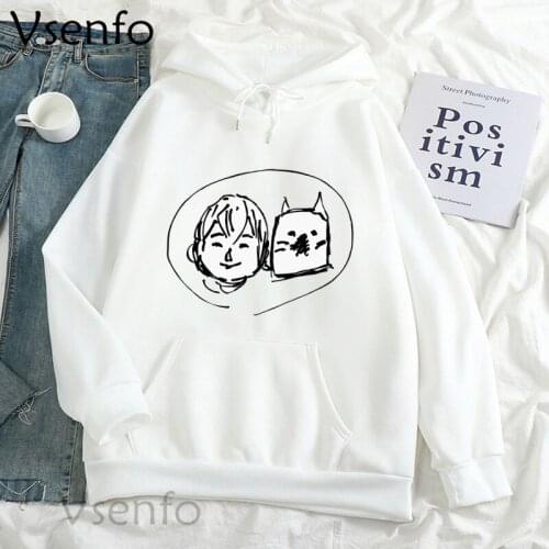 Funny Graphic Hoodie To Your Eternity Fumetsu No Anata E Print Pullover Cartoon Print Women Hoodies Sweatshirt Kawaii Clothes