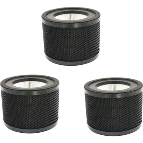 3PCS Replacement 3-In-1 HEPA Air Filters Compatible for TaoTronics TT-AP001 / VAVA VA-EE014 Air Purifiers