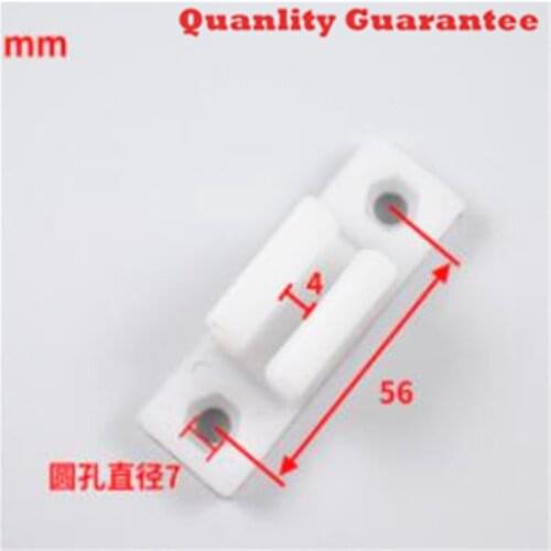 30pcs Table ladder slider debris ladder door slider small guide shoe nylon slider food delivery ladder foot elevator accessories