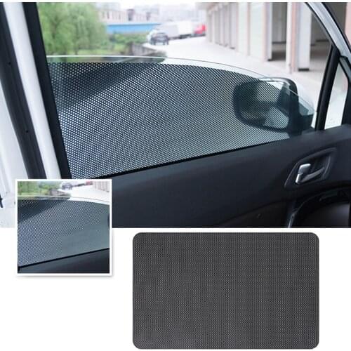 42x38cm 63x42cm 72x52cm DIY 2pcs/set PVC Car Sunshade Side Window Shield Sticker Car Sun Shades Film Sun Protection Window Cover