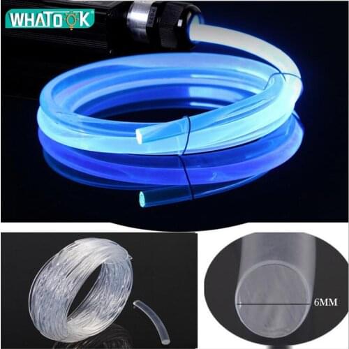 5m PMMA optical fiber cable side glow 1.5mm fiber optic lighting decoration for car home