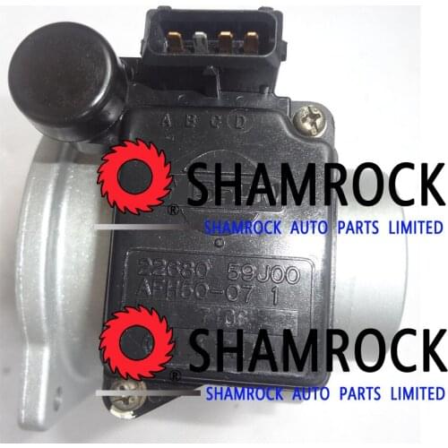 22680-59J00 AFH50-07 blue bird U13 SR20de U13 Mass air flow metre 22680-59J00 2268059J00 AFH50-07 AFH50-07 92-95% new
