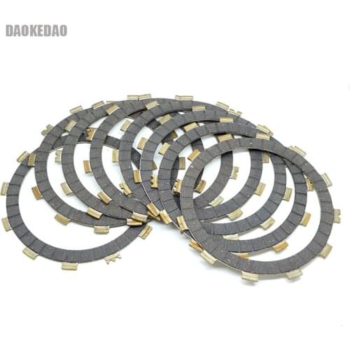 For Yamaha ATV YFZ450 YFZ450R YFZ450X Bill Ballance 2009-2018 Clutch Friction Disc Plate Kit 8 Pieces Quad