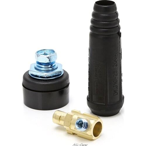 200A 10-25mm Rapid Fitting Female Male Connector European Electric Welding Machine Tools