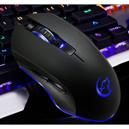 G812 Game Optical Wired Mouse Colorful Breathing Light Professional Gaming Mouse NK-Shopping