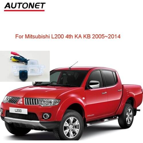 Autonet 1280*720P Rear view camera For Mitsubishi L200 Fourth generation KA KB 2005~2014 nightview camera/ license plate cameraa