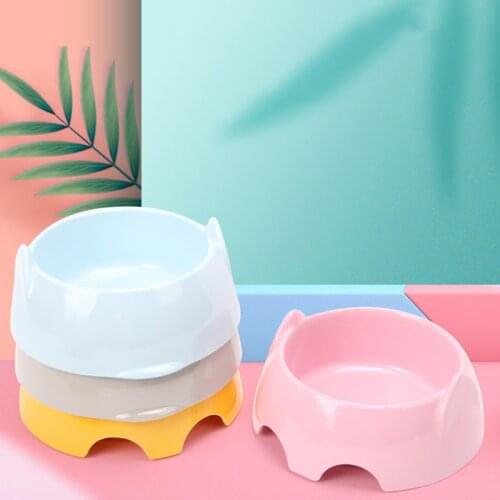 Cute Goods for Animals Small Dogs Elephant Shape Drinking Bowl Container Dog Food Feeders Dish Cats Trays Little Cat Bowl Pets
