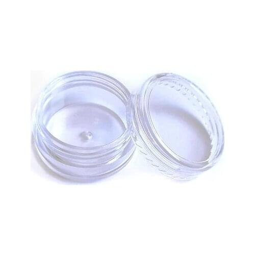 Small Jewelry Transparent Clamshell Mini Storage Box Jar 10'lu 436748441