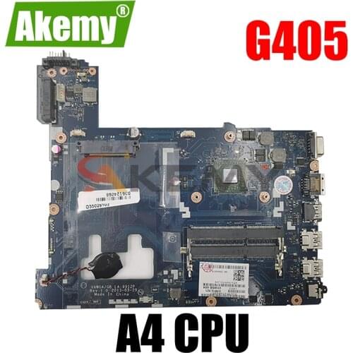 Original VAWGA/GB LA-9912P Motherboard For Lenovo G405 Laptop mainboard with A4 CPU 100% fully tested