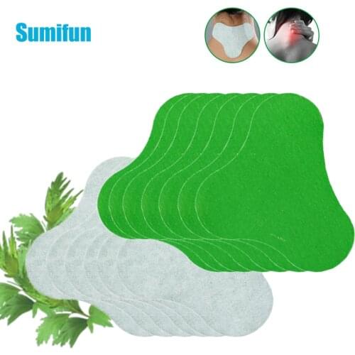 48Pcs Wormwood Cervical Vertebra Pain Relief Patch Chinese Medical Heat Plaster Joint Body Arthritis Pain Removal Killer