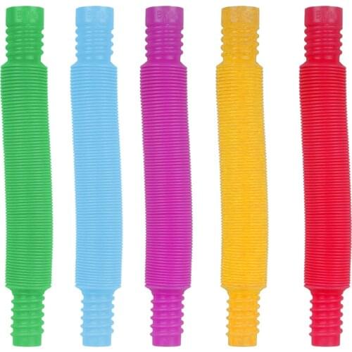 Fidget Pop Tubes Sensory Toys, Fine Motor Skills Toddler Toys, Fidget Toys For Sensory Kids And Learning Toys