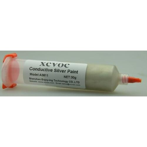 Silver Conductive ink Paste Wire Glue Electrically Paste Paint PCB Repair for Electronics Repair Applicatio Fast Dry Wholesale
