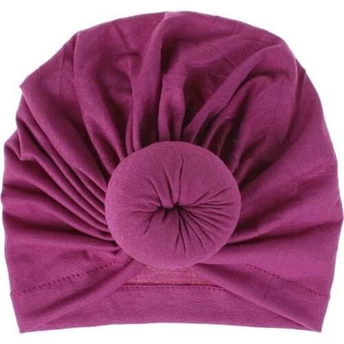 2020 New Hot Baby Turban Baby Beanie Big Elastic Toddler Bonnet Infant Boy Girl Cap Toddler Kids Boy Girl India Hat