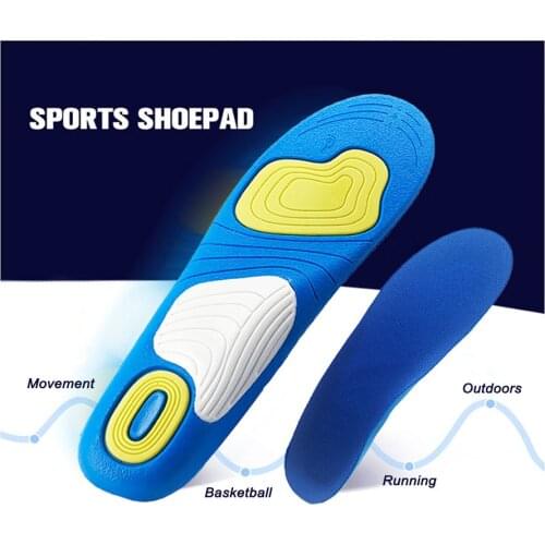 Silicone insole orthotic for feet Multifunction gel sports insoles for shoes orthopedic shoe sole for shoes unisex