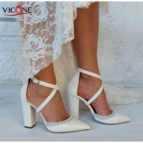 VICONE Wedding Shoes For The Bride
