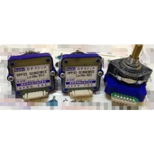 1pcs/lot Used Japan East TOSOKU DPP03 020H20RCE 24-band switch gear can be adjusted
