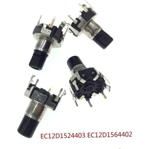 4pcs for ALPS rotary encoder EC12D1524403 EC12D1564402 car navigation audio equipment for pioneer radio