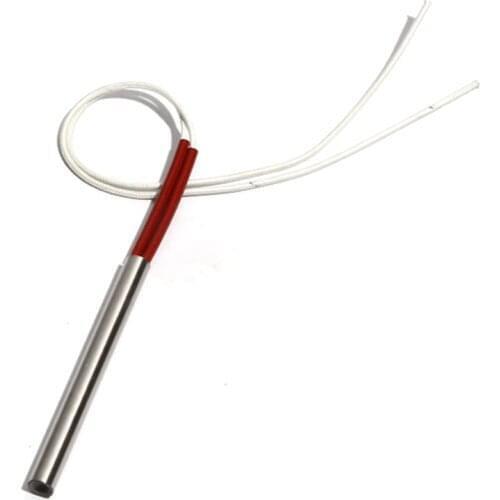 5PCS 11mm Diameter 62~75mm Length Cartridge Heaters 110/220/380V Cylindrical 304SUS Tube 210/220/230/240/250W Heating Element