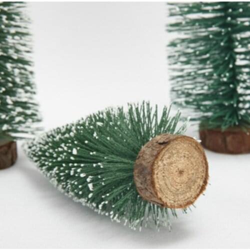6@#1Pcs Lovely Lovely Tree Party Diy Decorations Garden Ornament Miniature Plant Landscape Bons Decoration for Home Party Hogard