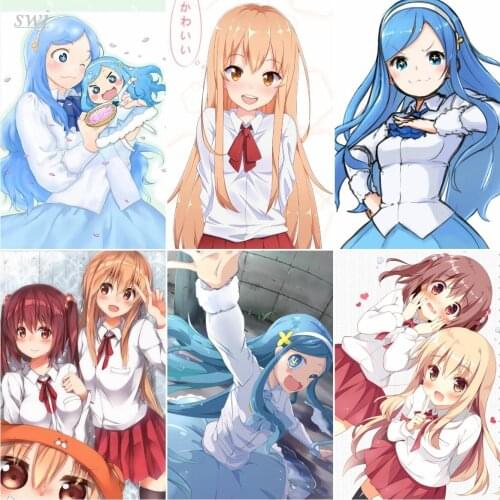 Anime Posters Canvas Painting Himouto! Umaru-chan Retro Poster Wall Posters Wall Art Picture Photos for Childrens Room Decor