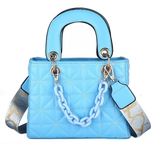 Brand Handbags For Women 2020 Designer Luxury Totes Shoulder Bag Female Fashion Vintage Pu Crossbody Packs Quilted Messenger Bag