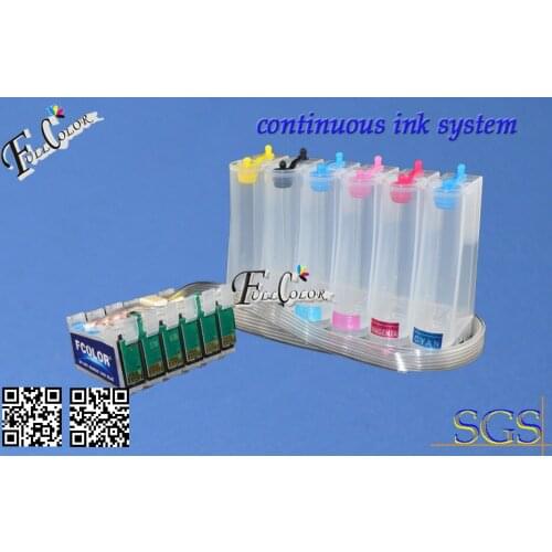 Manufacture for Epson R265 / R285 / R360 / RX585 / RX560 / 685 CISS Ink System with ARC Chip + 500ML Sublimation Ink / Color